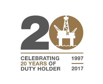 Duty Holder anniversary logo