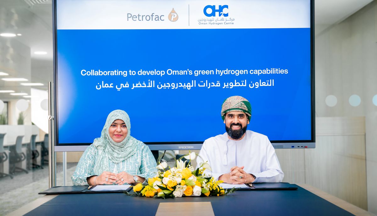 Petrofac and Oman Hydrogen Centre collaborate to develop the Sultanate’s green hydrogen capabilities